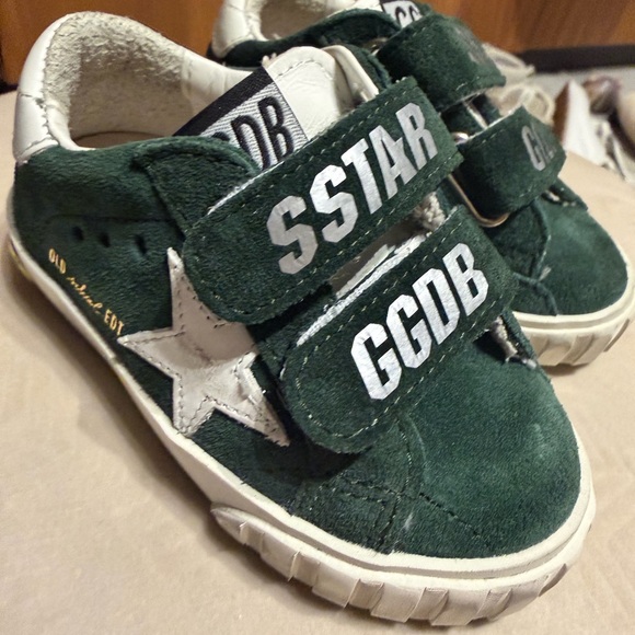Golden Goose Kids Forest Green Sneakers size 13 little kids - Picture 15 of 16